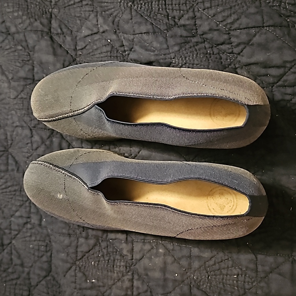 Charleston Shoe Company Blue Wedges